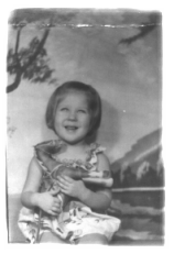 Carnival Photo. Me at 3 (1954?)